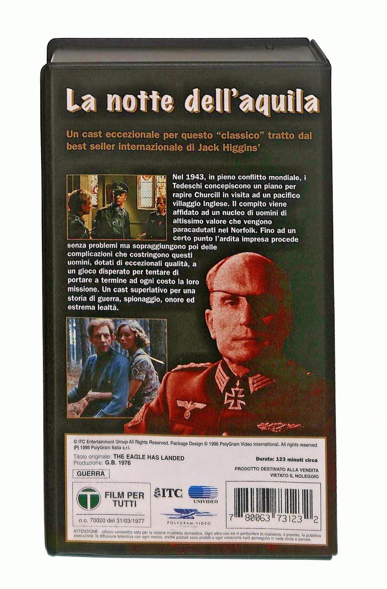 EBOND La Notte Dell Aquila Itc VHS VH003076