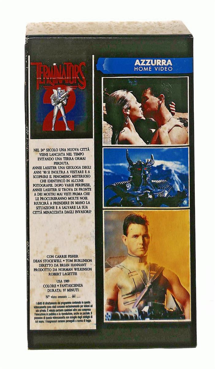EBOND Terminators Azzurra Home Video VHS VH004136