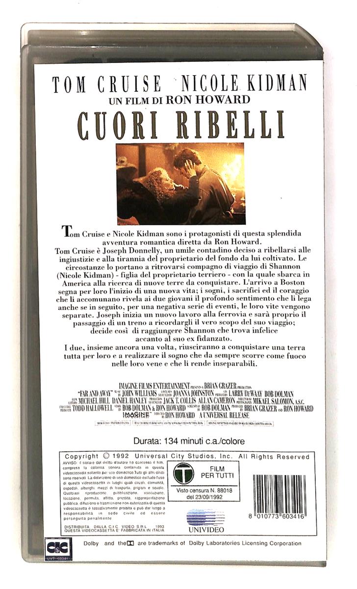 EBOND Cuori Ribelli Universal Cic VHS VH003321