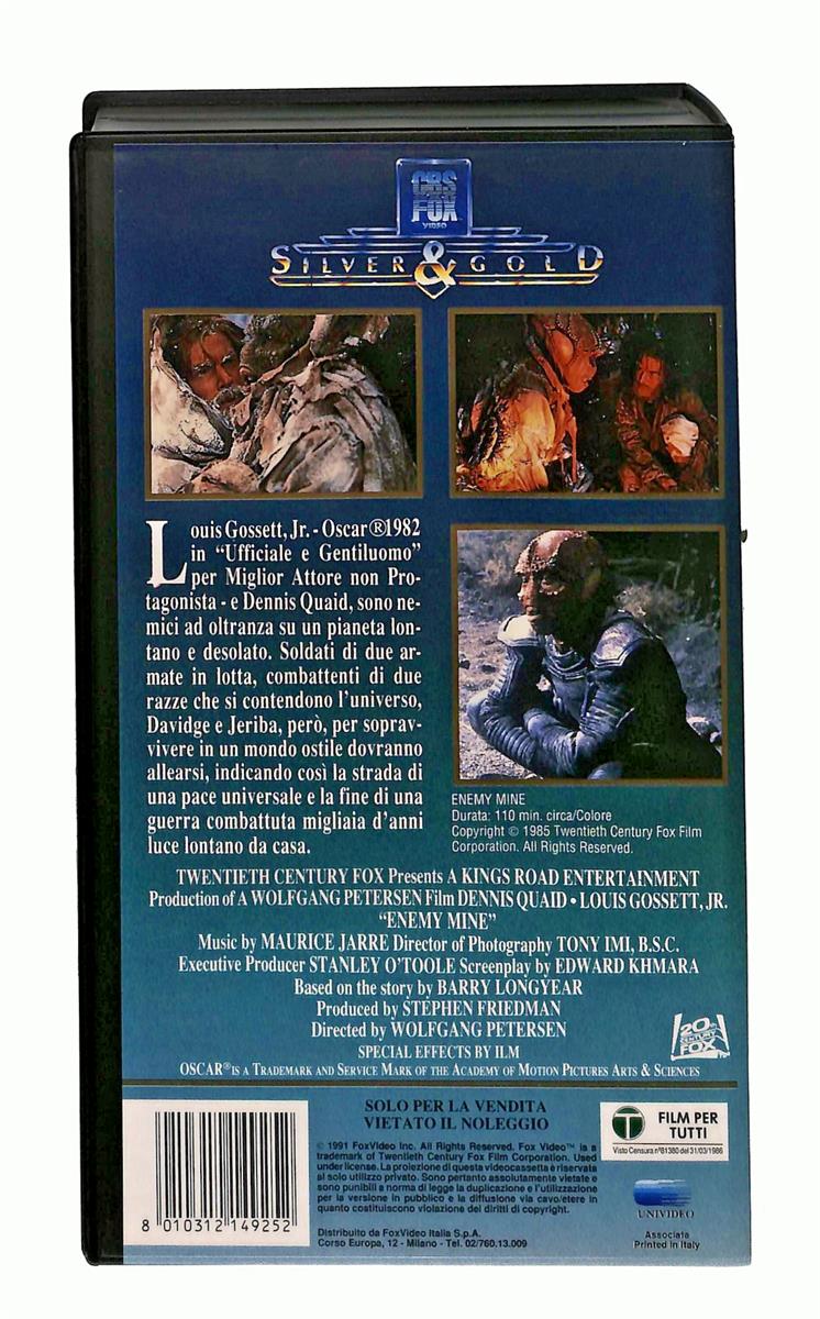 EBOND Il Mio Nemico Fox Cbs VHS VH004773