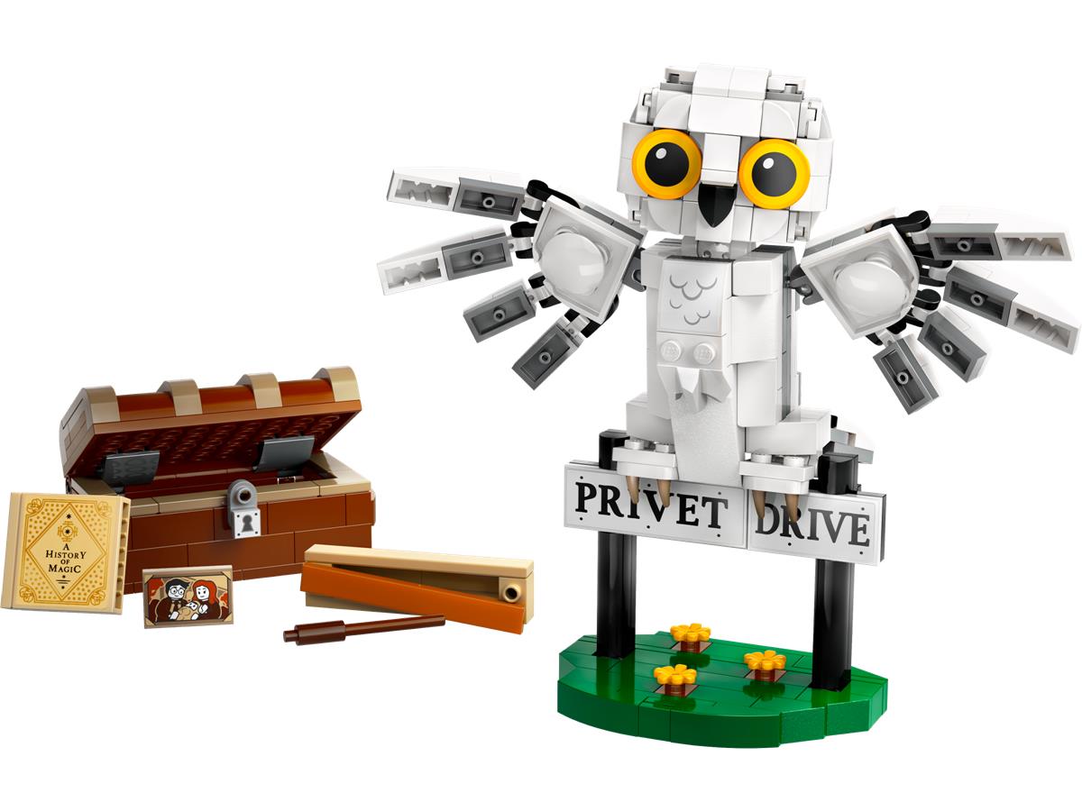 LEGO 76425 Edvige al numero 4 di Privet Drive