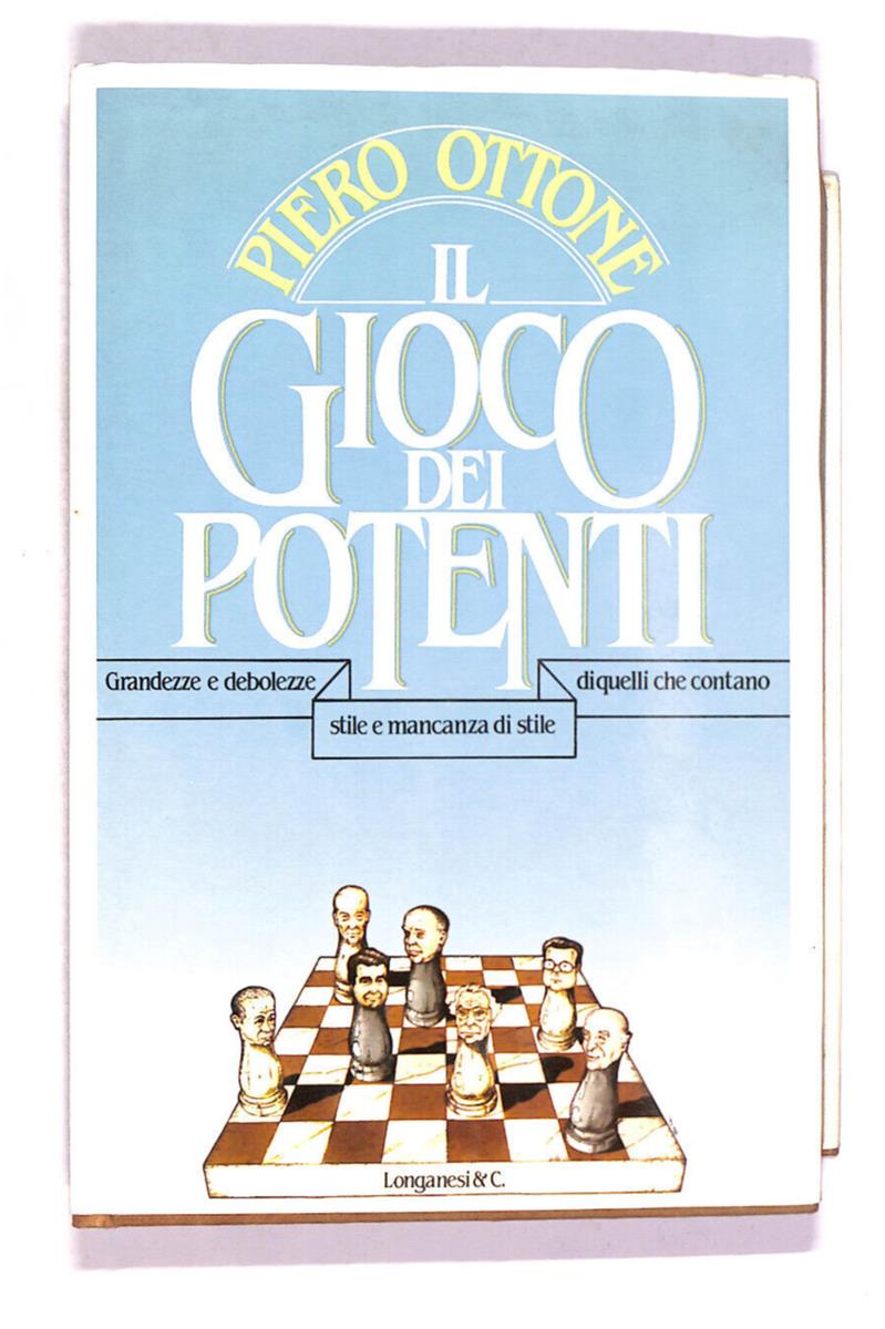 EBOND Il Gioco Dei Potenti Libro LI011212