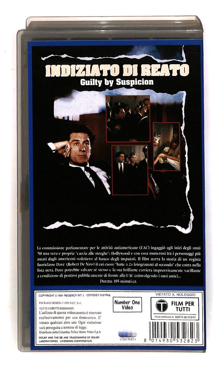EBOND Indiziato Di Reato Titanus VHS VH005110