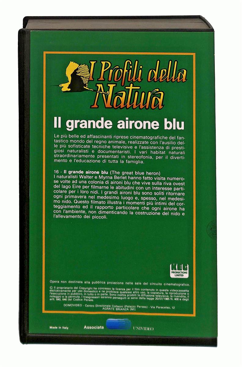 EBOND Il Grande Airone Blu Domovideo Consocere VHS VH002873