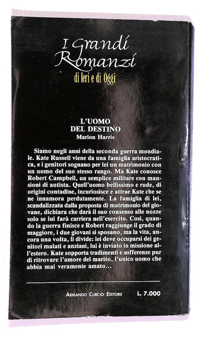 EBOND L'uomo Del Destino Di Marion Harris Libro LI020017