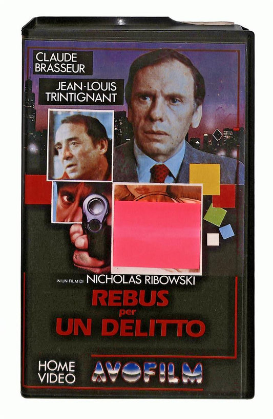 EBOND Rebus Per Un Delitto Avofilm VHS VH005129