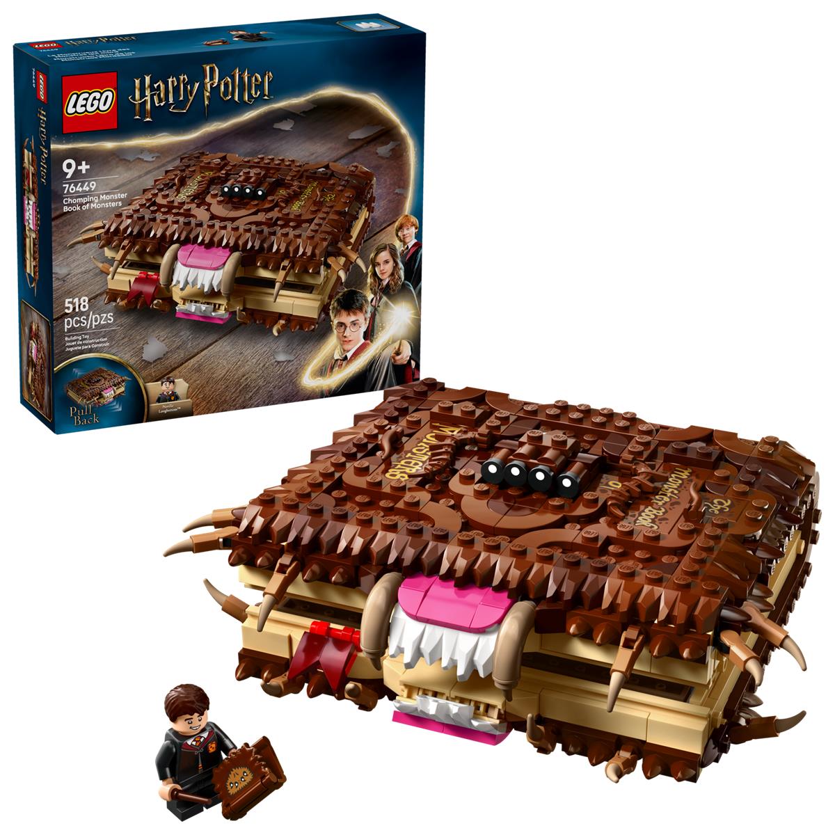 LEGO 76449 Il Libro Mostro dei mostri azzannante