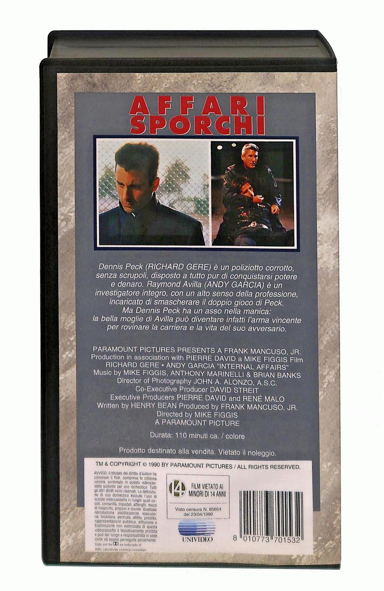 EBOND Affari Sporchi Paramount Cic VHS VH003274
