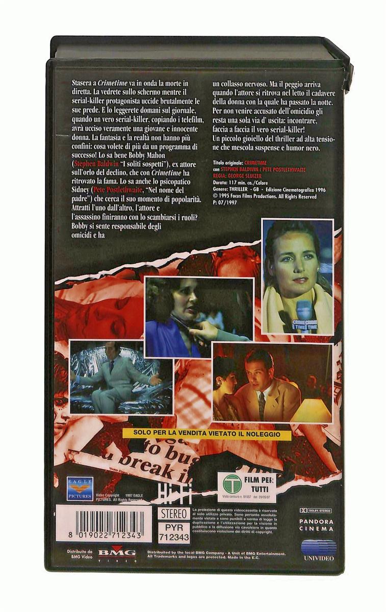 EBOND Crime Time Bmg Eagle Pictures VHS VH003226