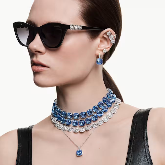 Swarovski 5636269 Set 2 pezzi Orecchini a lobo Una Angelic