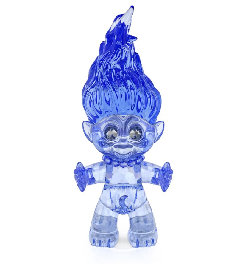 Swarovski 5682655 Portafortuna Good Luck Trolls Blu