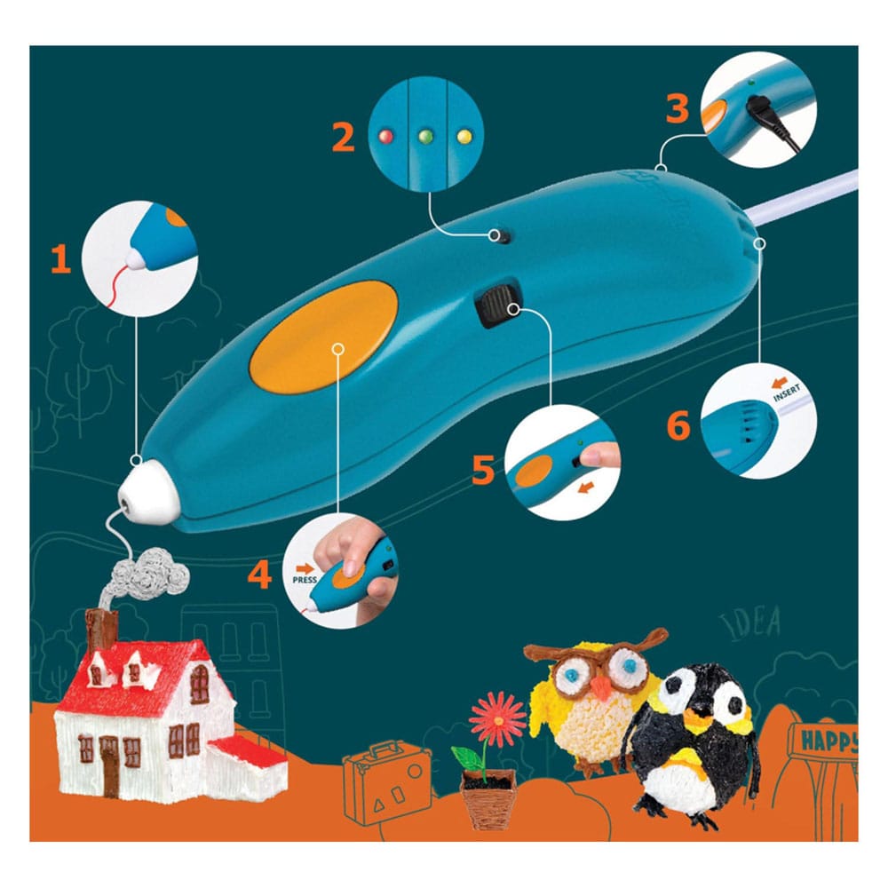 3Doodler 3D Pen Start+ Essentials Set P066534