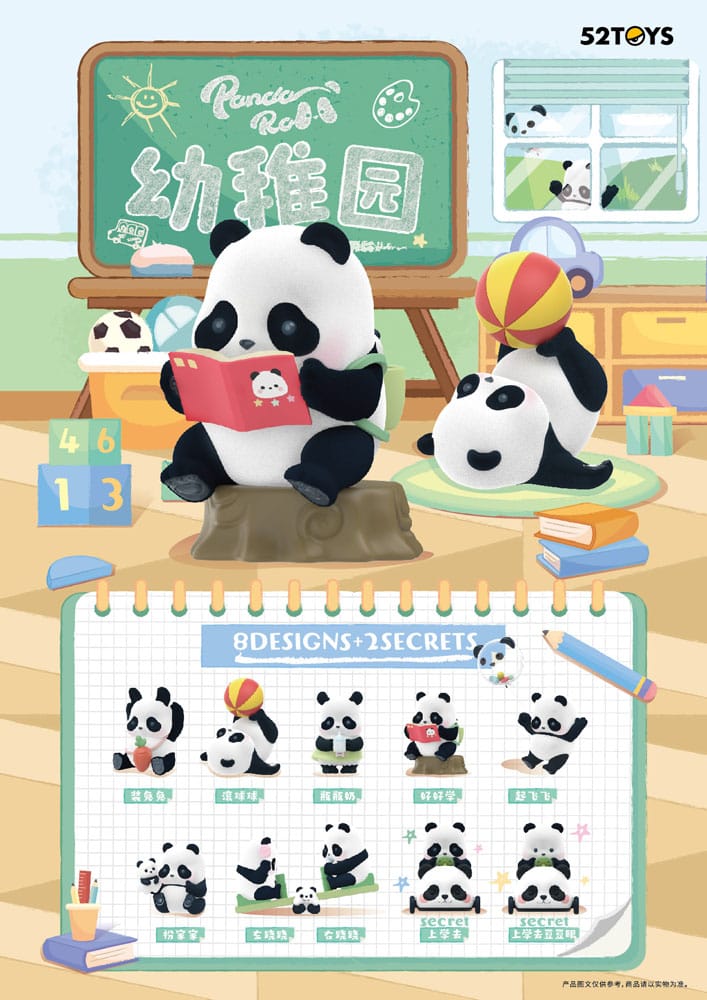 Panda Roll Blind Box Figures Assortment Kindergarten 7 cm (8) P032582