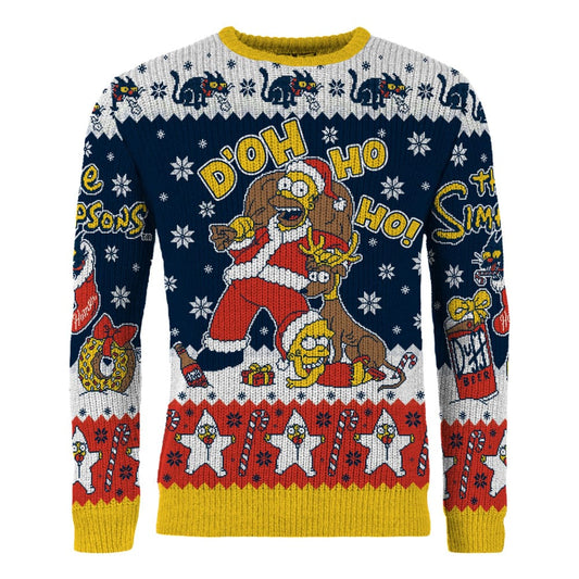 Simpsons Christmas Sweater D'oh Ho Ho! Size L P065562