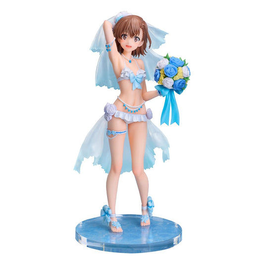 A Certain Scientific Railgun T PVC Statue 1/7 Mikoto Misaka Wedding Swimsuit Ver. 25 cm P032670