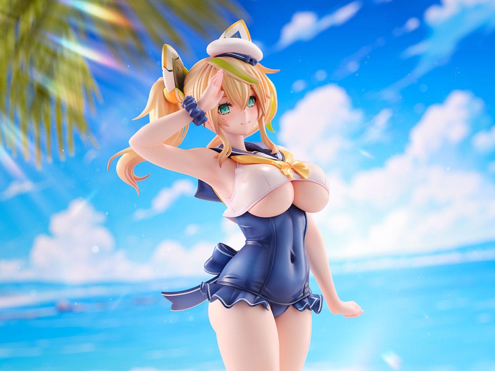 Phantasy Star Online 2 PVC Statue 1/7 Es Cool Breeze Gene - Summer Vacation 26 cm P032787