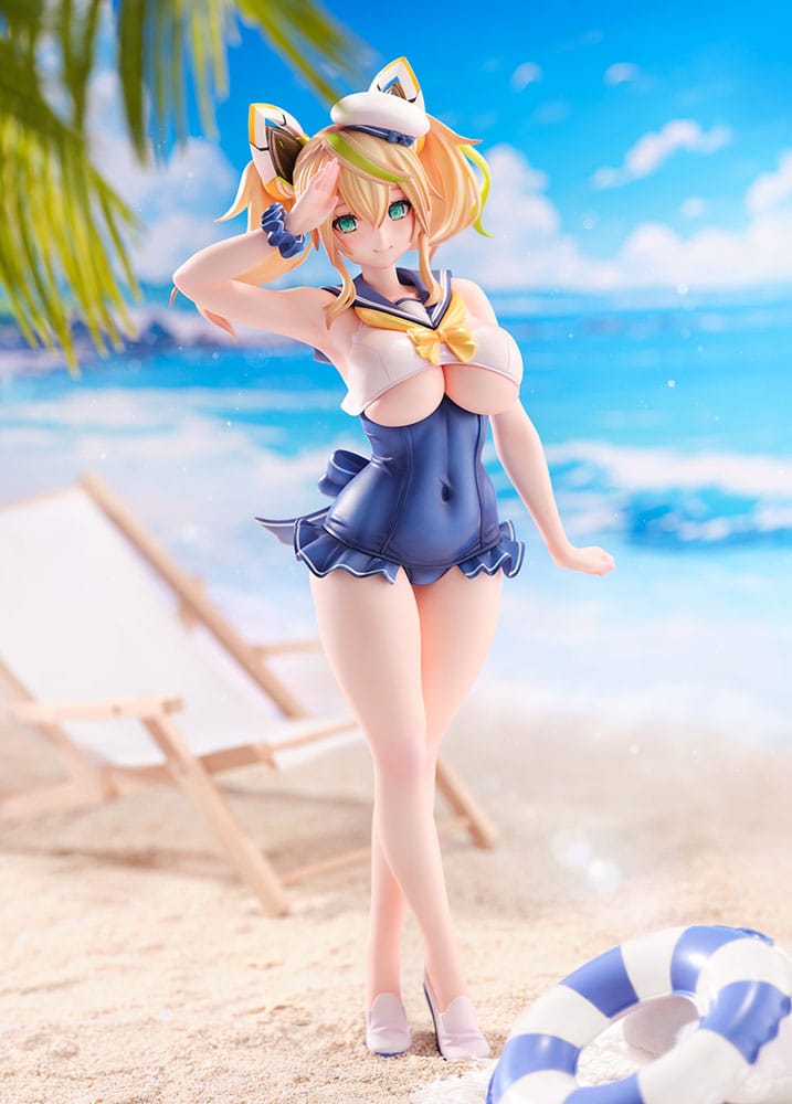 Phantasy Star Online 2 PVC Statue 1/7 Es Cool Breeze Gene - Summer Vacation 26 cm P032787
