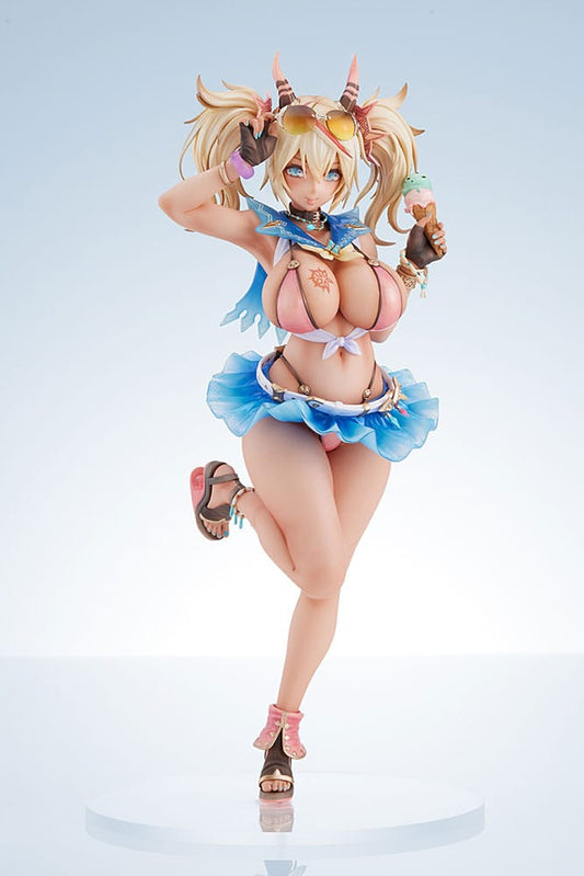 Idola Phantasy Star Saga PVC Statue 1/7 Summer Innocent Gene Chaos 27 cm P032813