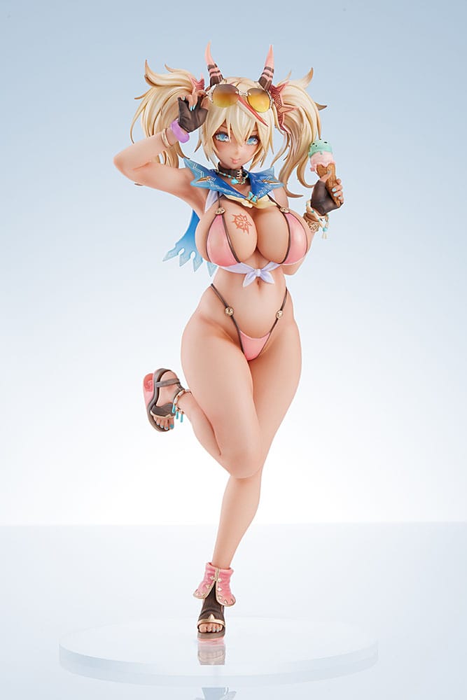 Idola Phantasy Star Saga PVC Statue 1/7 Summer Innocent Gene Chaos 27 cm P032813