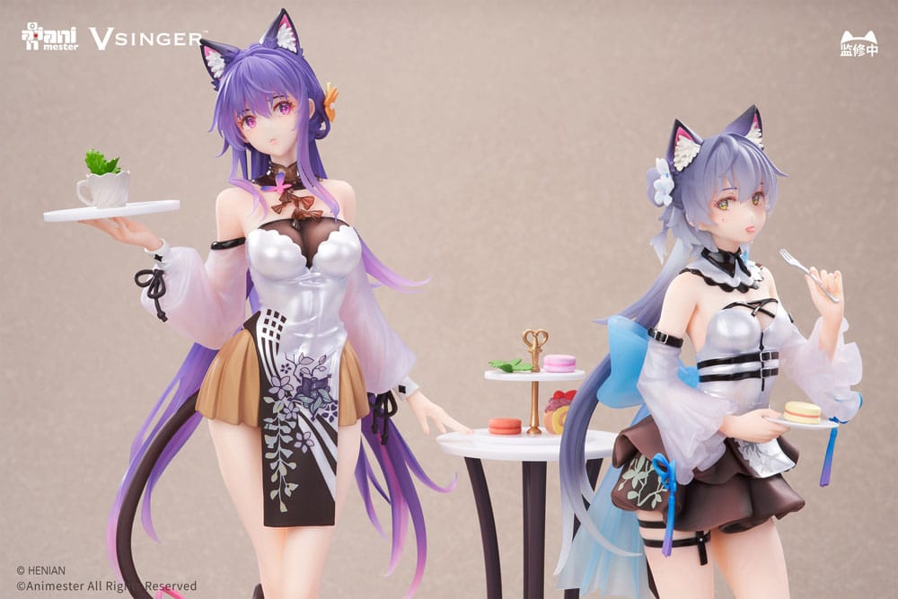 VSinger Luo Tianyi & Mo Qingxian Statue 1/7 2-Pack Luo Tianyi & Mo Qingxian Tea Time Melody Ver. P032863