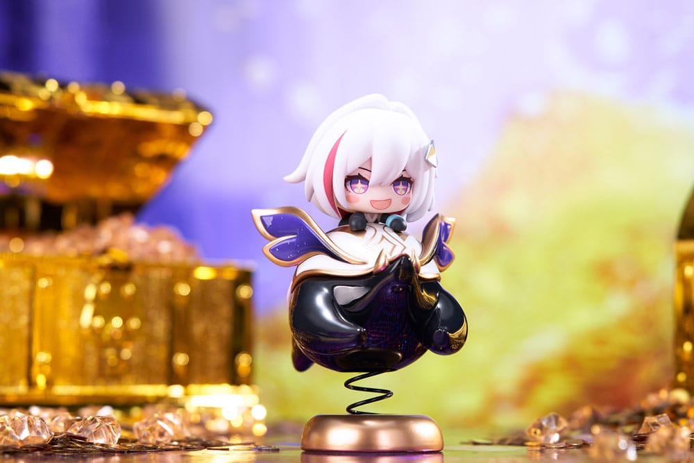 Honkai: Star Rail PVC Statue Hu Tao Chibi Topaz & Numby Chibi Chara Yurayura Stand 10 cm P032888
