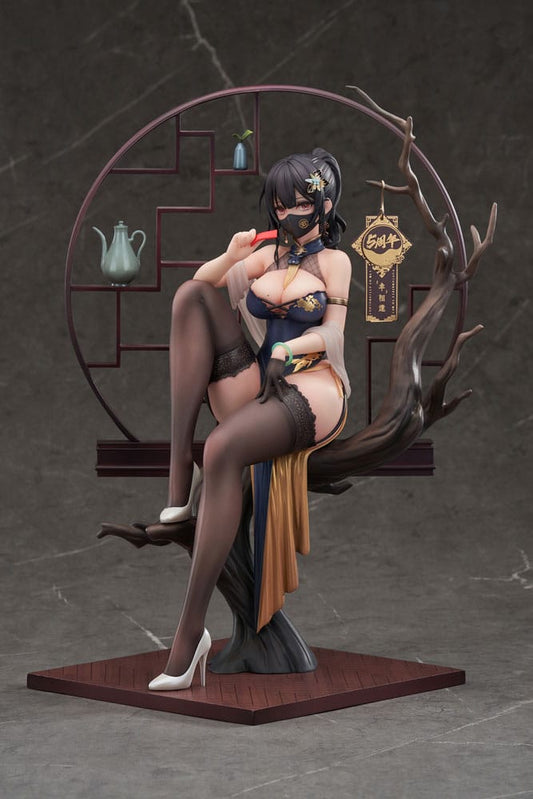 Original Character PVC Statue 1/7 Xiami China Dress Genboku Ver. 26 cm P032916