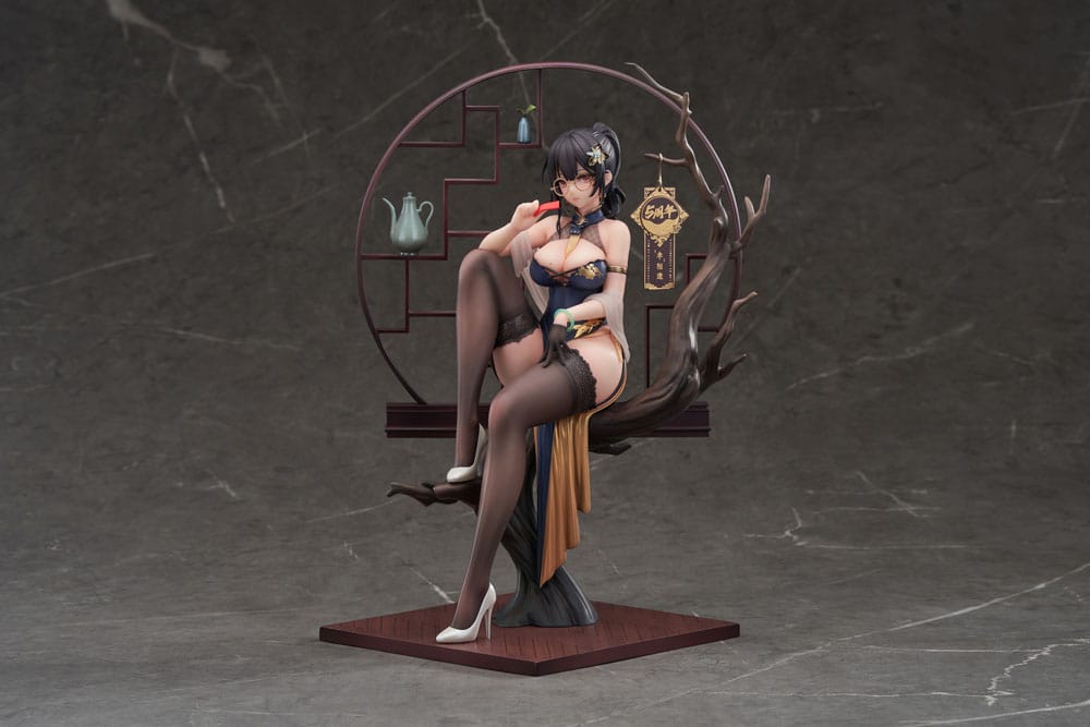 Original Character PVC Statue 1/7 Xiami China Dress Genboku Ver. 26 cm P032916