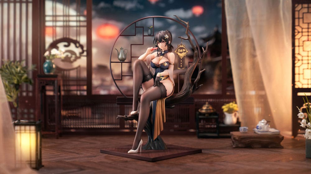 Original Character PVC Statue 1/7 Xiami China Dress Genboku Ver. 26 cm P032916