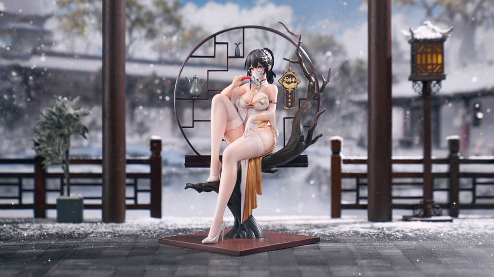 Original Character PVC Statue 1/7 Xiami China Dress Step On Snow Ver. 26 cm P032917