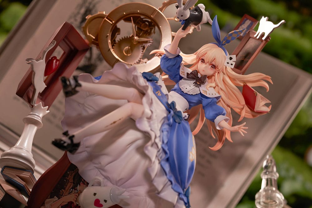 Alice In Wonderland PVC Statue 1/7 Moment Into Dreams Alice Riddle 30 cm P032918
