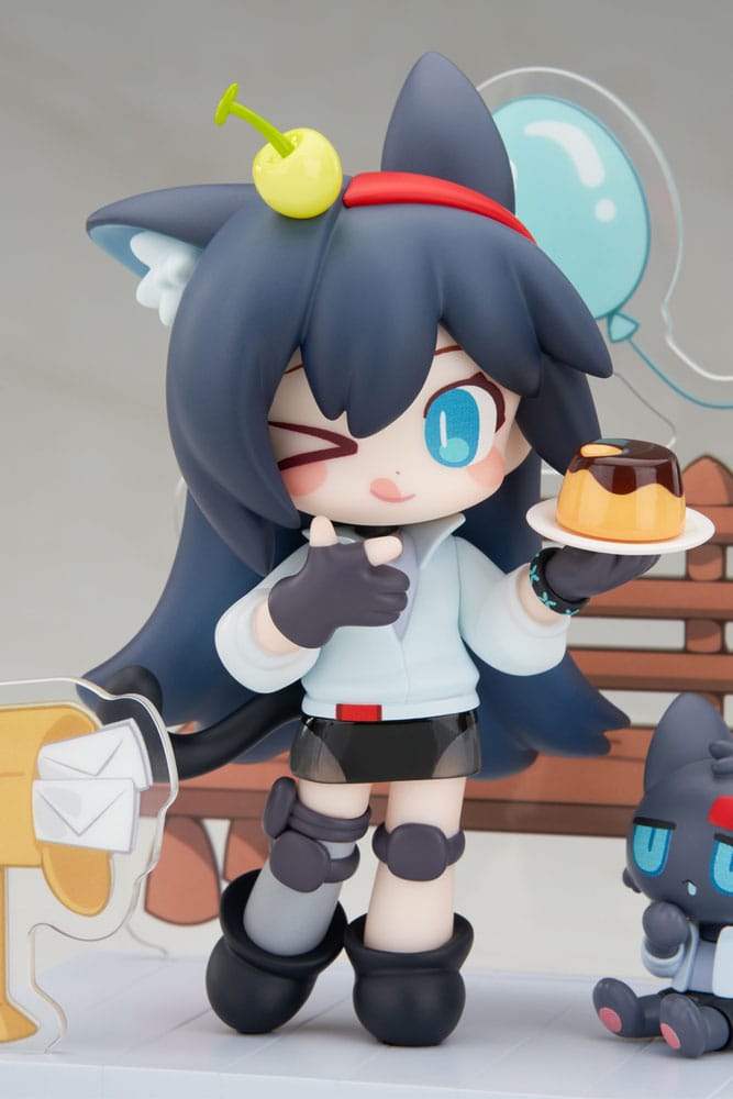 Arknights PVC Statue Dessert Time Series Q-figure Blaze 11 cm P032919
