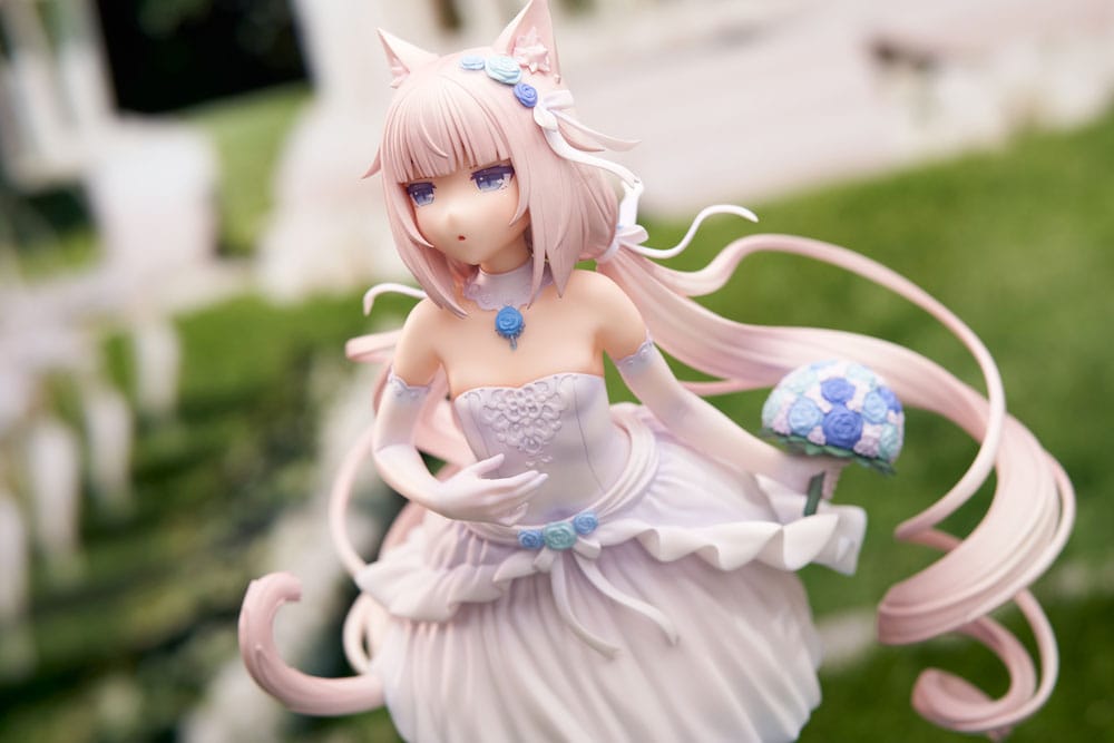 Nekopara PVC Statue 1/7 Nekopara Vanilla Dream of Eden Ver. 23 cm P032923