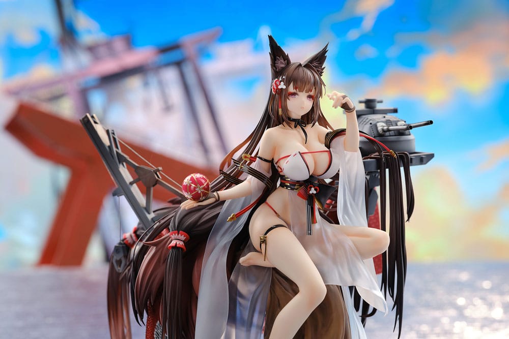 Azur Lane PVC Statue 1/7 Amagi Wending Waters Serene Lotus Ver. 25 cm P032929