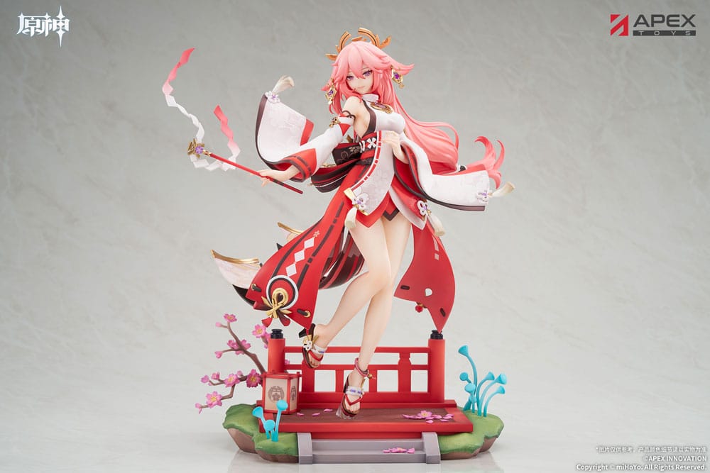 Genshin Impact PVC Statue 1/7 Yae Miko Astute Amusement Ver. 28 cm P032950