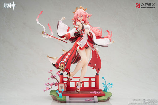 Genshin Impact PVC Statue 1/7 Yae Miko Astute Amusement Ver. 28 cm P032950