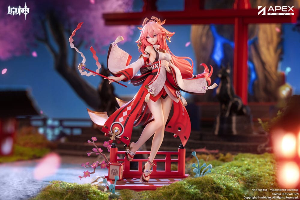 Genshin Impact PVC Statue 1/7 Yae Miko Astute Amusement Ver. 28 cm P032950