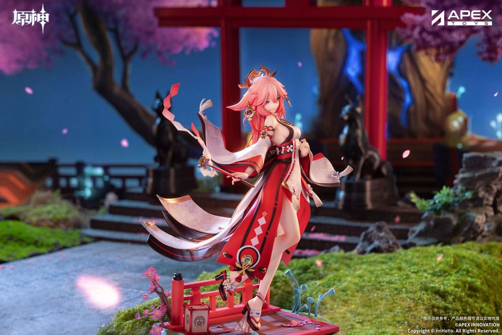 Genshin Impact PVC Statue 1/7 Yae Miko Astute Amusement Ver. 28 cm P032950