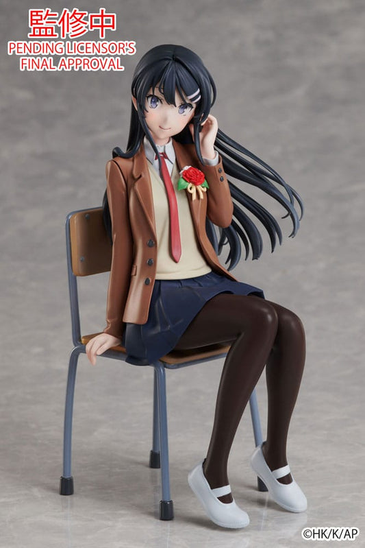 Rascal Does Not Dream of a Knapsack Kid Statue Mai Sakurajima Graduation Ver. 15 cm P033007