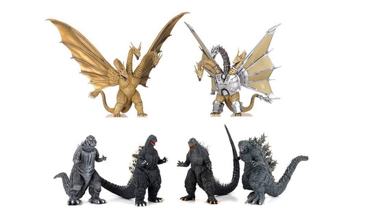 Godzilla Generations Gekizou Series PVC Statues 8 - 9 cm Assortment Kaiju Part. 1 (6) (re-run) P033043