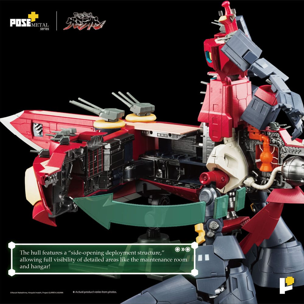 Tengen Toppa Gurren Lagann POSE+METAL series Statue Dai-Gurren 33 cm P068459