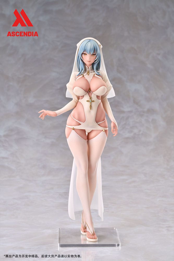 Original Character PU Statues 2-Pack 1/6 Lily Nun & Emily Nurse Illustration by Chowbie 26 cm P033051