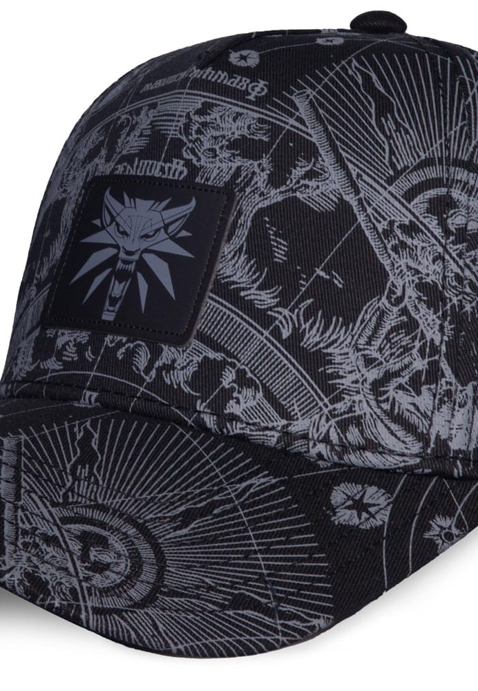 The Witcher Baseball Logo Black P069617