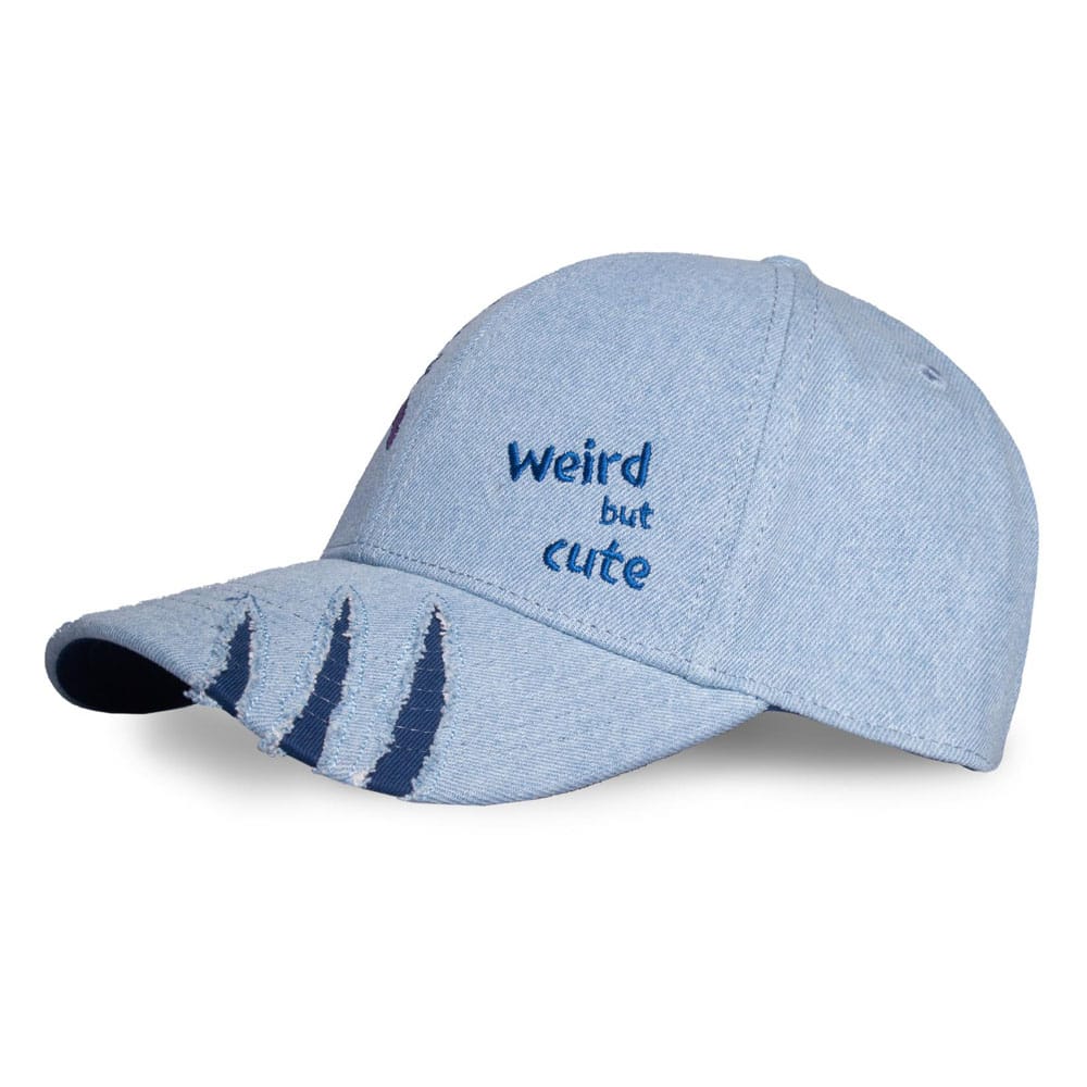 LILO & STITCH CURVED BILL CAP WEIRD STITCH