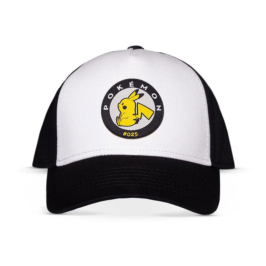 Pokémon Baseball Cap Pikachu Black & White P033147