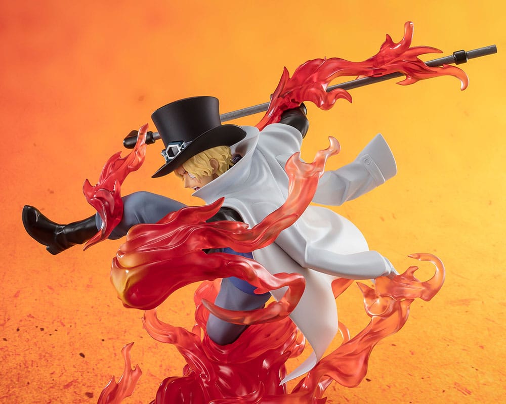 One Piece Figuarts ZERO Extra Battle PVC Statue Sabo Fire Fist Rook Check 19 cm P033168