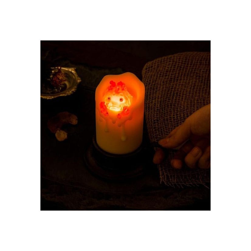 Howl's Moving Castle Light Illuminated Calcifer & candle 13 cm P033217