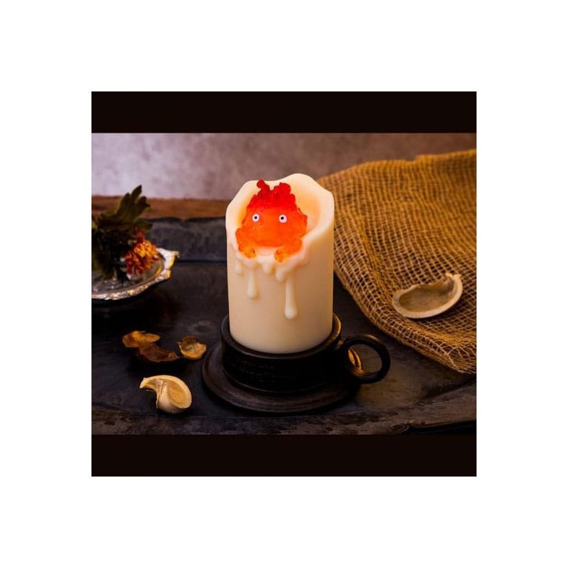 Howl's Moving Castle Light Illuminated Calcifer & candle 13 cm P033217