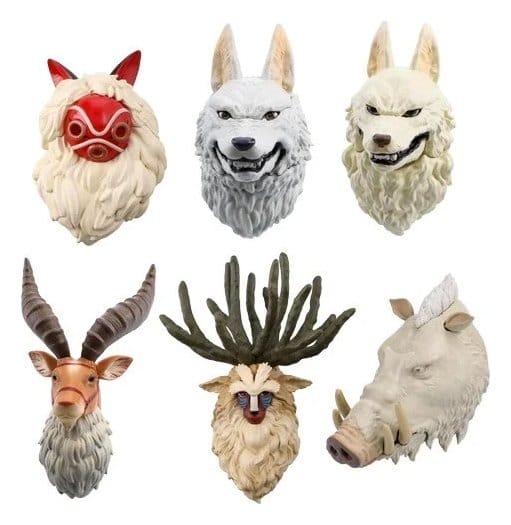 Princess Mononoke Magnete Mystery Box 3D Character Assortment (6) P074096
