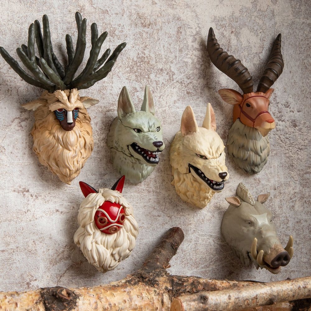 Princess Mononoke Magnete Mystery Box 3D Character Assortment (6) P074096