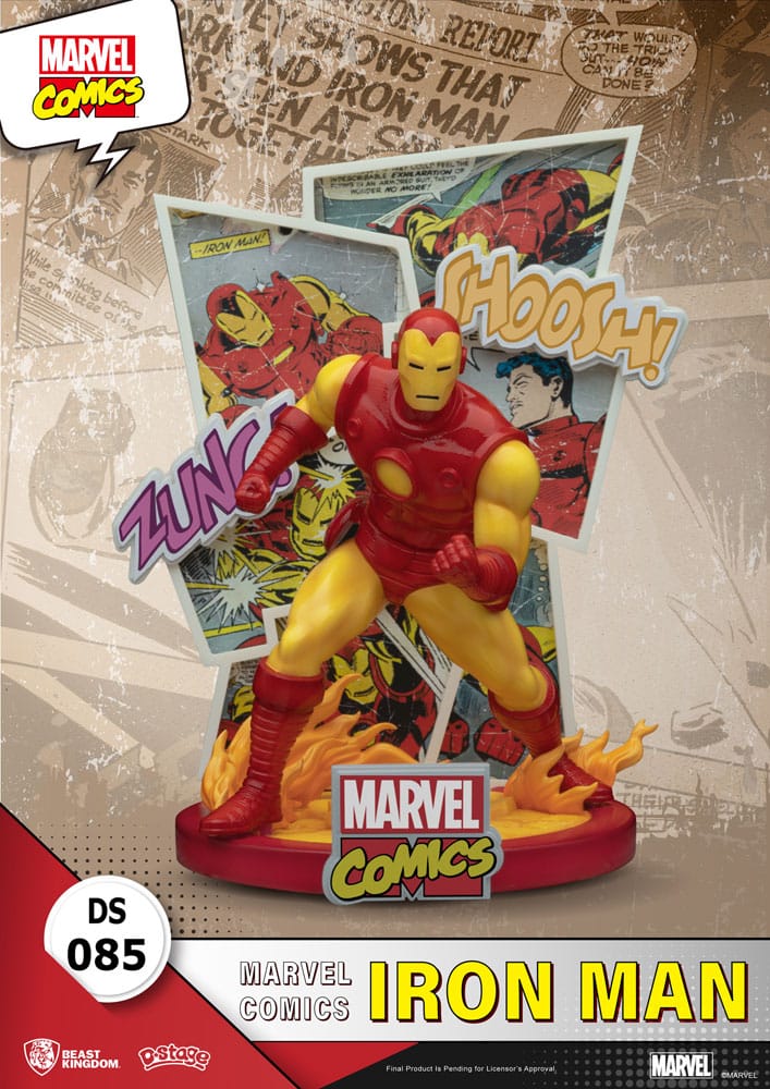 Marvel Comics D-Stage PVC Diorama Iron Man 16 cm P033391